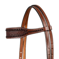 Western-Trense mit breitem Stirnriemen Pool's Western-Trense mit breitem Stirnriemen Pool's