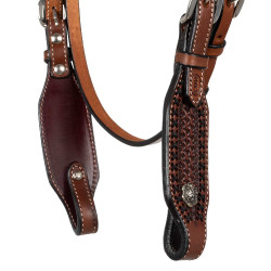 Western-Trense mit breitem Stirnriemen Pool's Western-Trense mit breitem Stirnriemen Pool's