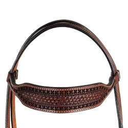 Western-Trense mit breitem Stirnriemen Pool's Western-Trense mit breitem Stirnriemen Pool's