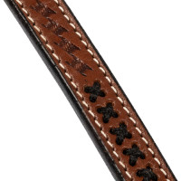 Western-Zügel mit Verzierungen Pool's Haselnuss Braun Western-Zügel mit Verzierungen Pool's Haselnuss Braun