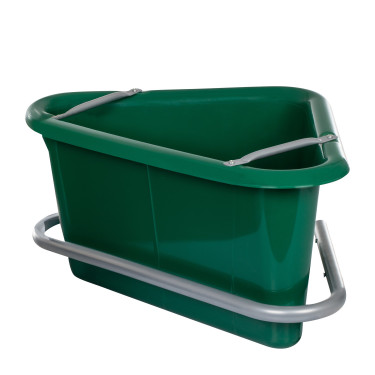 Futtertrog mit Metallrahmen und Supreme-Griff Jägergrün Gr&uuml;n