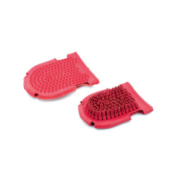 Striegelhandschuhe mit Gummiborsten Umbria Equitazione Striegelhandschuhe mit Gummiborsten Umbria Equitazione