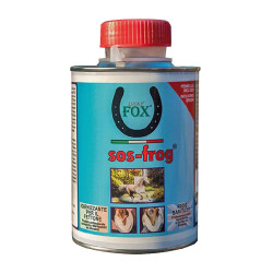 Huile SOS-Frog pot avec brosse 500ml Umbria Equitazione Huile SOS-Frog pot avec brosse 500ml Umbria Equitazione