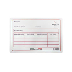 Aluminium-Boxenschild Umbria Equitazione Aluminium-Boxenschild Umbria Equitazione