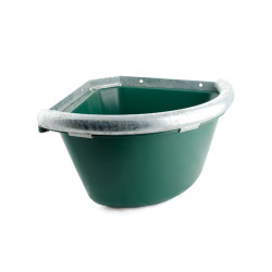 Eckfutterkrippe mit verzinktem Rand Umbria Equitazione
