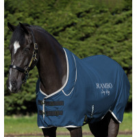 Trockendecke Horseware Rambo Dry Rug Supreme Marine / Silber Blau Trockendecke Horseware Rambo Dry Rug Supreme Marine / Silber Blau