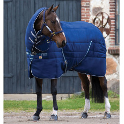 Horseware Rambo Plus Rug Vari-Layer 450g Boxdecke Marine / Marine / Weiß Marineblau Horseware Rambo Plus Rug Vari-Layer 450g Boxdecke Marine / Marine / Weiß Marineblau