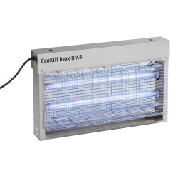 Elektrische Insektenfalle Edelstahl ECOKILL IPX4 Blau