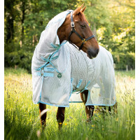 Cubre-moscas Horseware Amigo AmEco Bug Buster 0g Silber / Himmelblau Cubre-moscas Horseware Amigo AmEco Bug Buster 0g Silber / Himmelblau