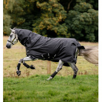 Horseware Amigo Super Bravo Plus 250g Decke Schwarz / schwarz / weiß Horseware Amigo Super Bravo Plus 250g Decke Schwarz / schwarz / weiß