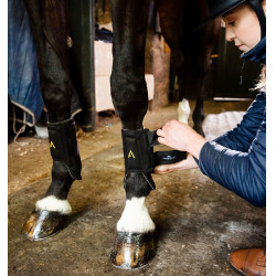 Gamaschen Horseware Adagio Schwarz / Gelb