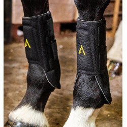 Gamaschen Horseware Adagio Schwarz / Gelb
