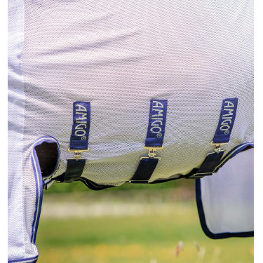 Fliegendecke Horseware Amigo Bug Buster Lavendel / Atlantikblau Lila Fliegendecke Horseware Amigo Bug Buster Lavendel / Atlantikblau Lila