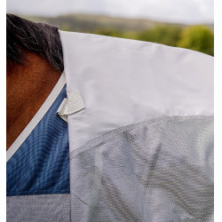 Fliegendecke Horseware Amigo AmECO Combi 0g Blaugrün / Grau