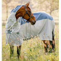 Fliegendecke Horseware Amigo AmECO Combi 0g Blaugrün / Grau Fliegendecke Horseware Amigo AmECO Combi 0g Blaugrün / Grau