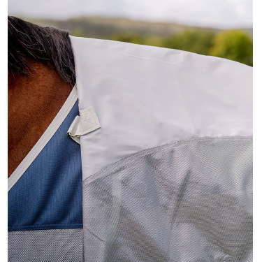 Fliegendecke Horseware Amigo AmECO Combi 0g Blaugrün / Grau Fliegendecke Horseware Amigo AmECO Combi 0g Blaugrün / Grau
