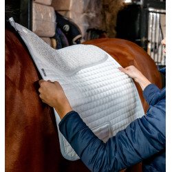 Dressur-Schabracke Horseware Tech Comfort Weiß Weiß