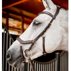 Micklem 2 Competition Rambo Zaumzeug von Horseware Dunkles Havanna Braun Micklem 2 Competition Rambo Zaumzeug von Horseware Dunkles Havanna Braun