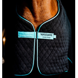 Horseware Autumn Cooler Decke 100g Schwarz / Aqua Horseware Autumn Cooler Decke 100g Schwarz / Aqua
