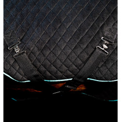 Horseware Autumn Cooler Decke 100g Schwarz / Aqua Horseware Autumn Cooler Decke 100g Schwarz / Aqua