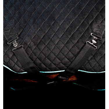 Horseware Autumn Cooler Decke 100g Schwarz / Aqua Horseware Autumn Cooler Decke 100g Schwarz / Aqua