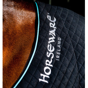 Horseware Autumn Cooler Decke 100g Schwarz / Aqua Horseware Autumn Cooler Decke 100g Schwarz / Aqua