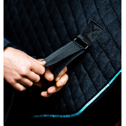 Horseware Autumn Cooler Decke 100g Schwarz / Aqua Horseware Autumn Cooler Decke 100g Schwarz / Aqua