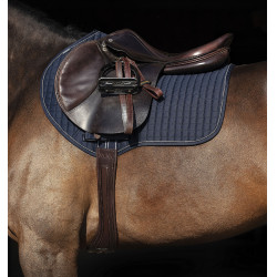 Lange riem Horseware Micklem Dunkles Havanna Braun