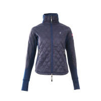 Leichte wattierte Jacke Horze Zoe Damen Dunkelblau