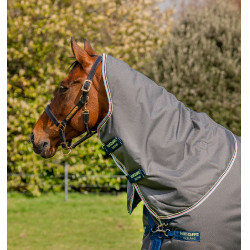 Pferdedecke Horseware Amigo® Bravo 12 Plus 250g 1200D Grau Shadow / Marine / Limette Pferdedecke Horseware Amigo® Bravo 12 Plus 250g 1200D Grau Shadow / Marine / Limette