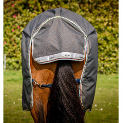 Pferdedecke Horseware Amigo® Bravo 12 Plus 250g 1200D Grau Shadow / Marine / Limette Pferdedecke Horseware Amigo® Bravo 12 Plus 250g 1200D Grau Shadow / Marine / Limette
