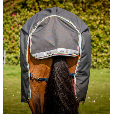 Pferdedecke Horseware Amigo® Bravo 12 Plus 250g 1200D Grau Shadow / Marine / Limette Pferdedecke Horseware Amigo® Bravo 12 Plus 250g 1200D Grau Shadow / Marine / Limette