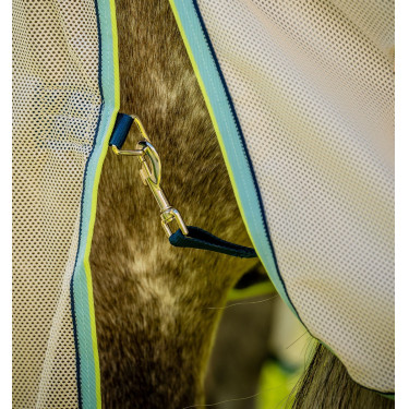 Fliegendecke Horseware Amigo Bug Buster Weiß Kreide / Marine / Dunst Fliegendecke Horseware Amigo Bug Buster Weiß Kreide / Marine / Dunst