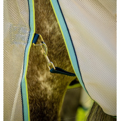 Fliegendecke Horseware Amigo Bug Buster Weiß Kreide / Marine / Dunst Fliegendecke Horseware Amigo Bug Buster Weiß Kreide / Marine / Dunst