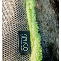 Fliegenschutzmaske Horseware Amigo Silber / Limette Fliegenschutzmaske Horseware Amigo Silber / Limette