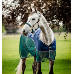 Horseware Signature Sport Cooler Trockendecke Marine / Jägergrün Mehrfarbig