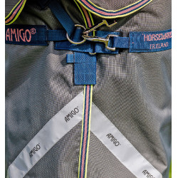 Horseware Amigo 1200D Plus Turnout Bundle 50g 100g und 200g Dunkler Schatten / Marine / Rosa Grau Horseware Amigo 1200D Plus Turnout Bundle 50g 100g und 200g Dunkler Schatten / Marine / Rosa Grau