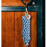 Longe Horseware Signature Marine / Nebelblau Motive