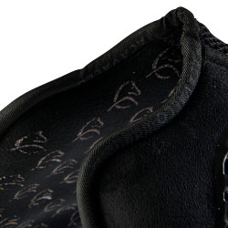 **MF DS SW-3DS Stoßdämpfer aus Wildleder mit doppelseitigem flachem Grip Acavallo** Schwarz **MF DS SW-3DS Stoßdämpfer aus Wildleder mit doppelseitigem flachem Grip Acavallo** Schwarz