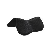 MF HPS CW-CS Stoßdämpfer aus Wildleder mit flachem Silikongrip Acavallo Schwarz