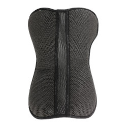 Stoßdämpfer MF JCCS SW-3DS mit flachem 3D-PVC-Spacer Schwarz