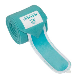 Antipilling-Fleecebandagen Sonderedition Acavallo Himmelblau