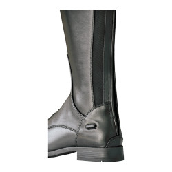 Derby Reitstiefel mit Schnürsenkeln und Reißverschluss hinten Schwarz Derby Reitstiefel mit Schnürsenkeln und Reißverschluss hinten Schwarz