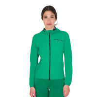 Damen-Daunenjacke aus technischem Materialmix Equestro Violette Dahlie Lila Damen-Daunenjacke aus technischem Materialmix Equestro Violette Dahlie Lila