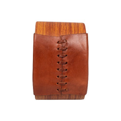 Holzgeschnitzte Steigbügel MbBryan Kastanie Braun