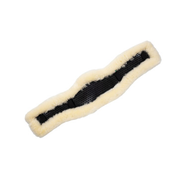 Kurzer Gel-Gurtüberzug Classic mit Lammfell Acavallo