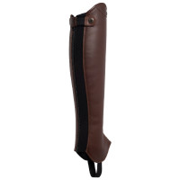 Mini-Chaps aus glattem Leder Masaccio Franceschini Dunkelbraun Mini-Chaps aus glattem Leder Masaccio Franceschini Dunkelbraun