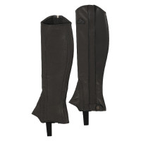 Mini-Chaps GP Leder Stretch Acavallo Schwarz Mini-Chaps GP Leder Stretch Acavallo Schwarz