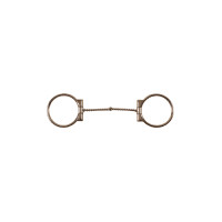 Mors en acier inoxydable avec bouche tordue en fil d'acier inoxydable fin Pool's Mors en acier inoxydable avec bouche tordue en fil d'acier inoxydable fin Pool's