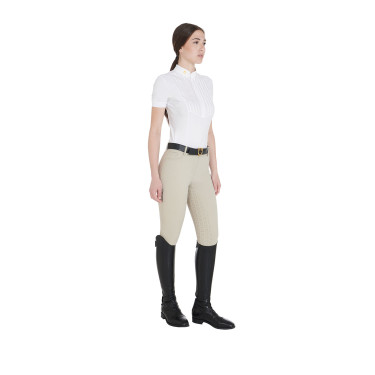 Reithose Damen Aria Full Grip defekt Equestro Sanddollar Beige